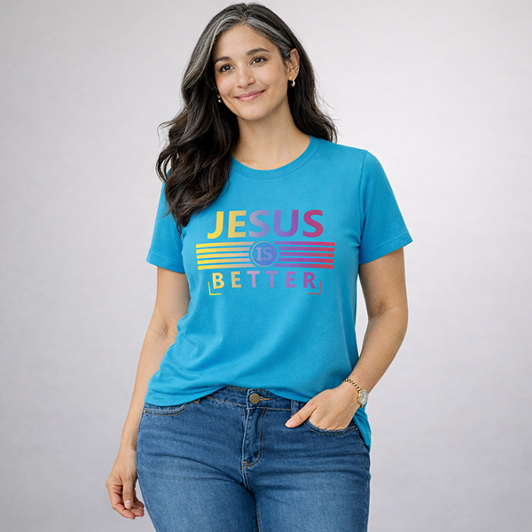 Jesus Is Better - Atomic Blue
