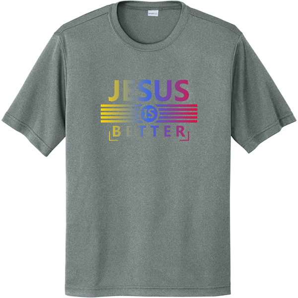 Jesus Is Better - Grey Concrete Heather
