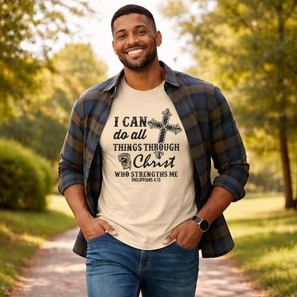 I Can Do All Things Through Christ - Sand