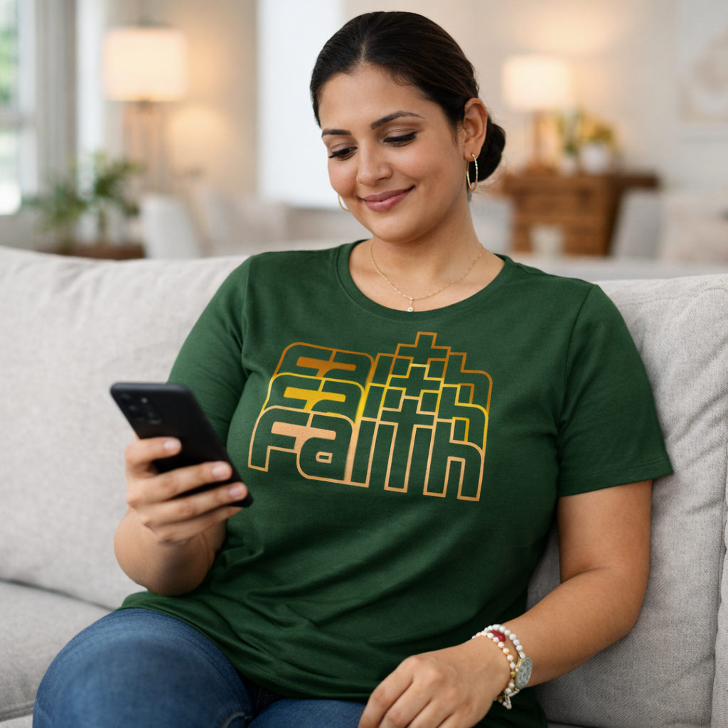 Built on Faith - Forest Green