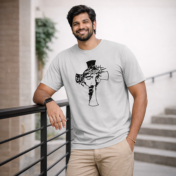 Crowned Cross - Silver