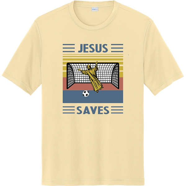 Jesus Saves - Sand