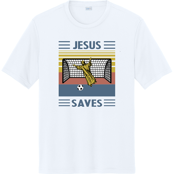 Jesus Saves - White