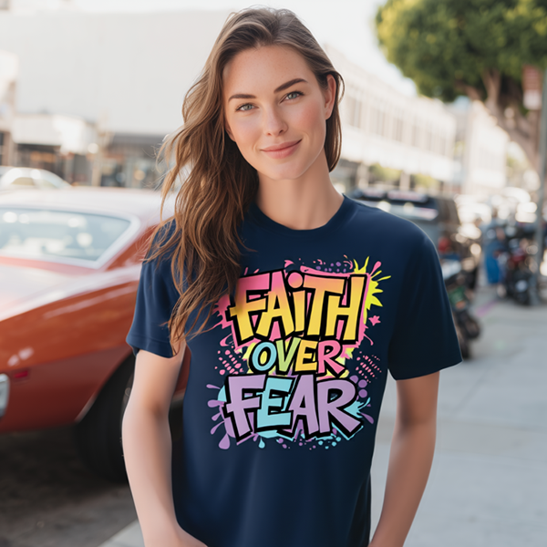 Faith Over Fear - Forest Green