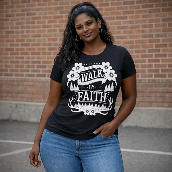 Walk by Faith - Black