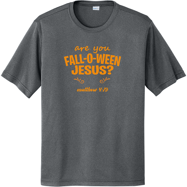 Fall-O-Ween Jesus - Iron Grey Heather