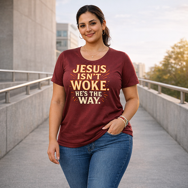 Jesus Isn’t Woke, He’s the Way - Maroon