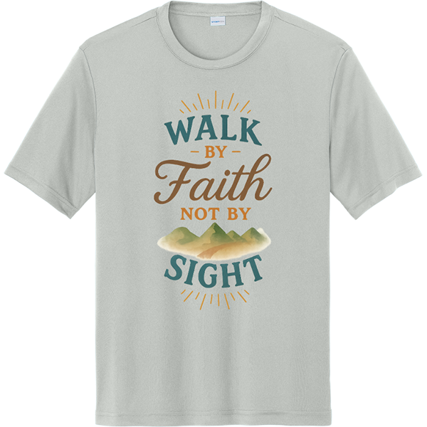 Walk by Faith Not by Sight - Silver
