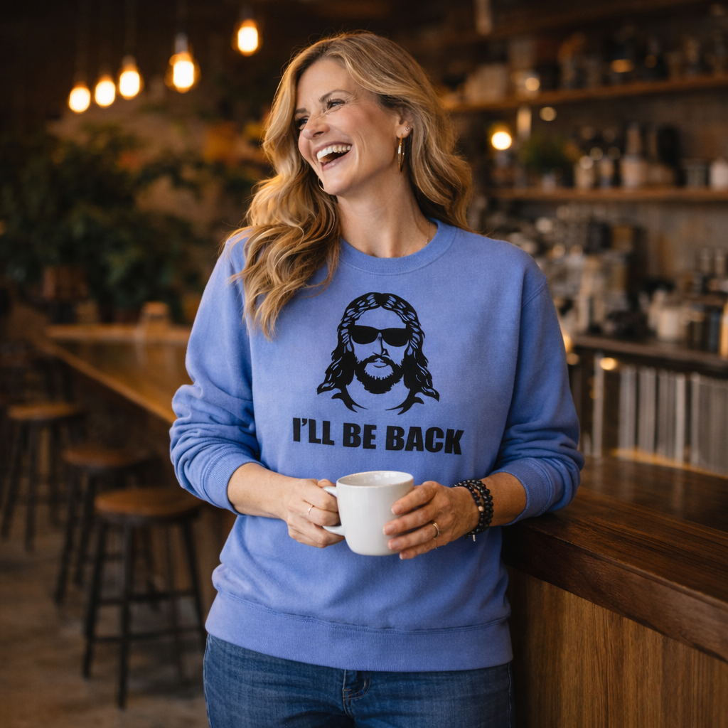 I’ll Be Back - Carolina Blue