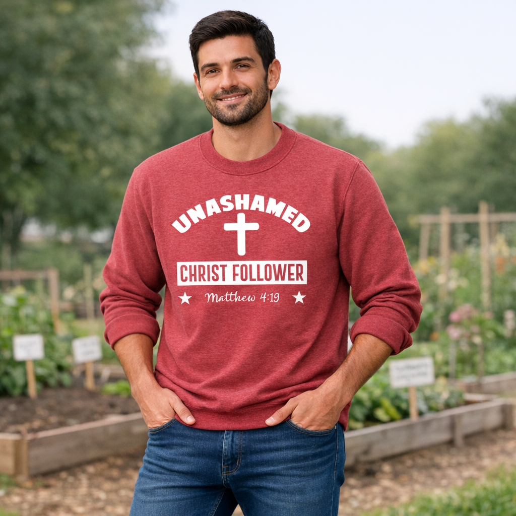 Unashamed Christ Follower - Heather Red