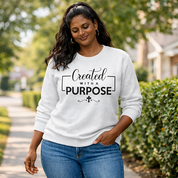 Created With Purpose - White