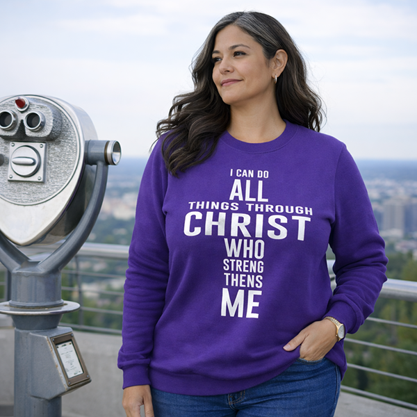 Through Christ I Stand - Purple