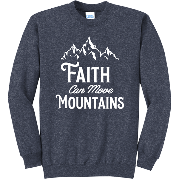 Faith Can Move Mountains - Heather Navy