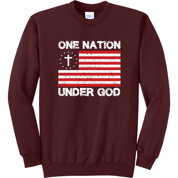 One Nation Under God - Maroon