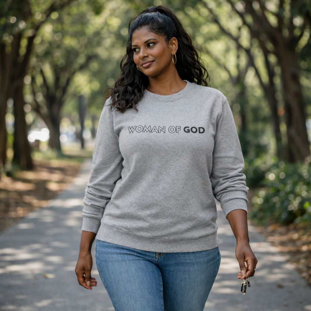 Woman of God - Athletic Heather