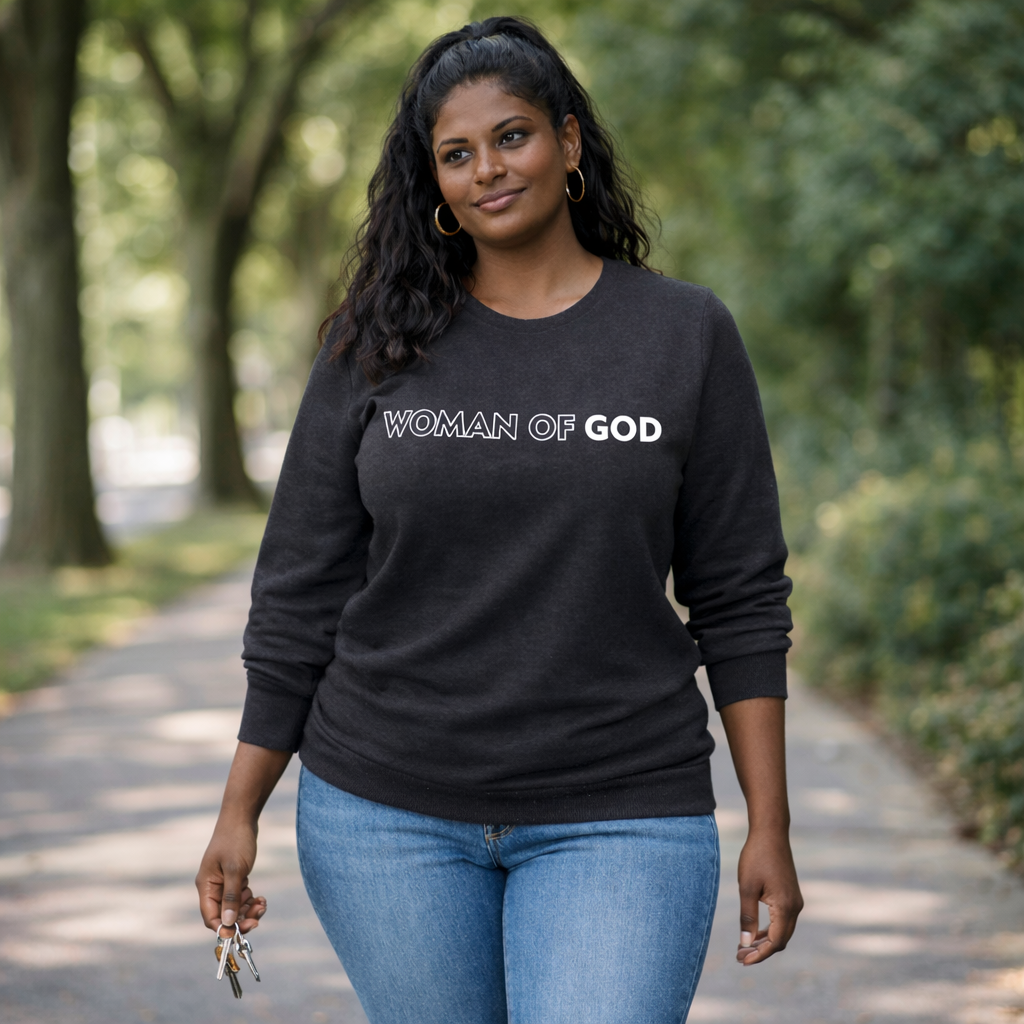 Woman of God - Dark Heather Grey