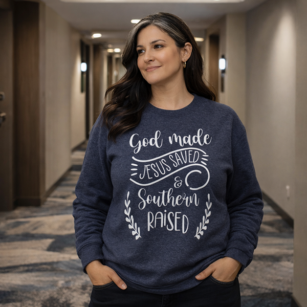 God Made Jesus Saved - Heather Navy