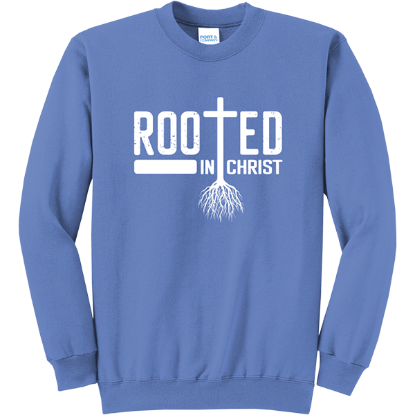 Rooted in Christ - Carolina Blue