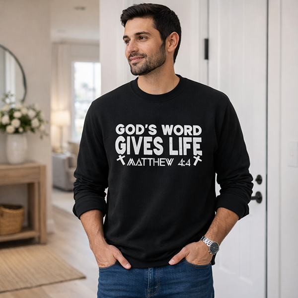 God’s Word Gives Life - Jet Black