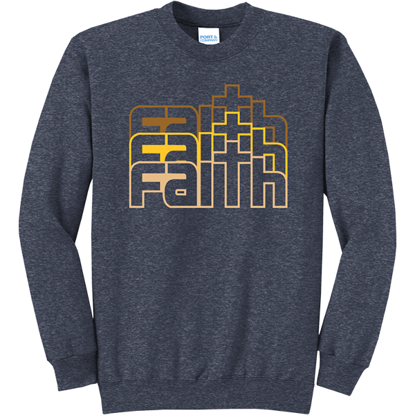 Built on Faith - Heather Navy