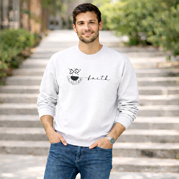 Faith in Bloom - White