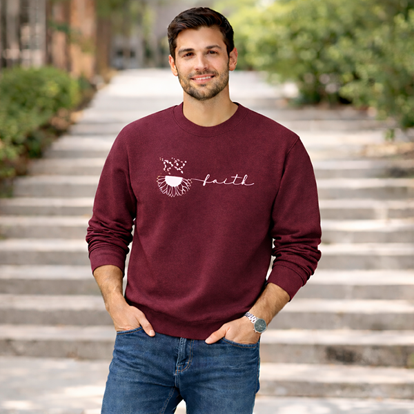 Faith in Bloom - Maroon