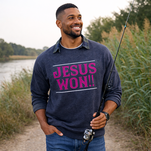 Jesus Won!! - Heather Navy