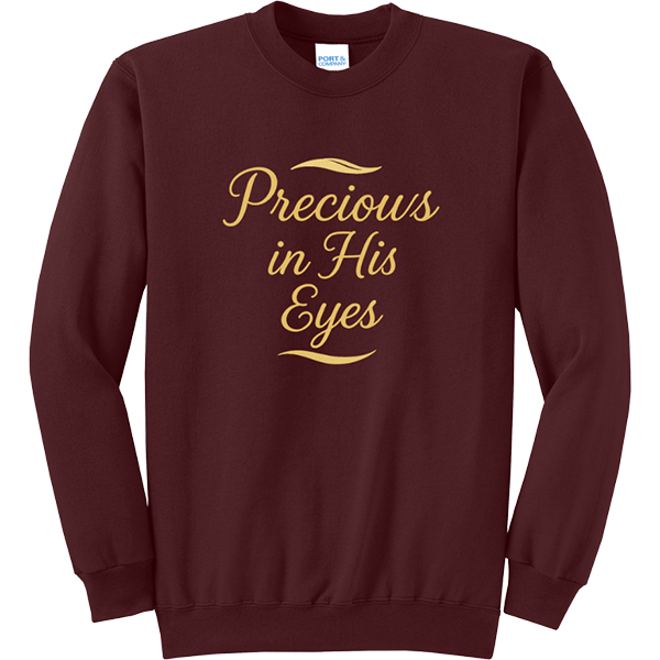 Precious In His Eyes - Maroon