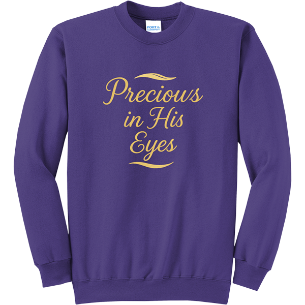 Precious In His Eyes - Purple