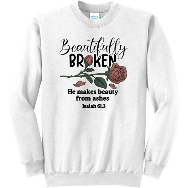 Beautifully Broken - White