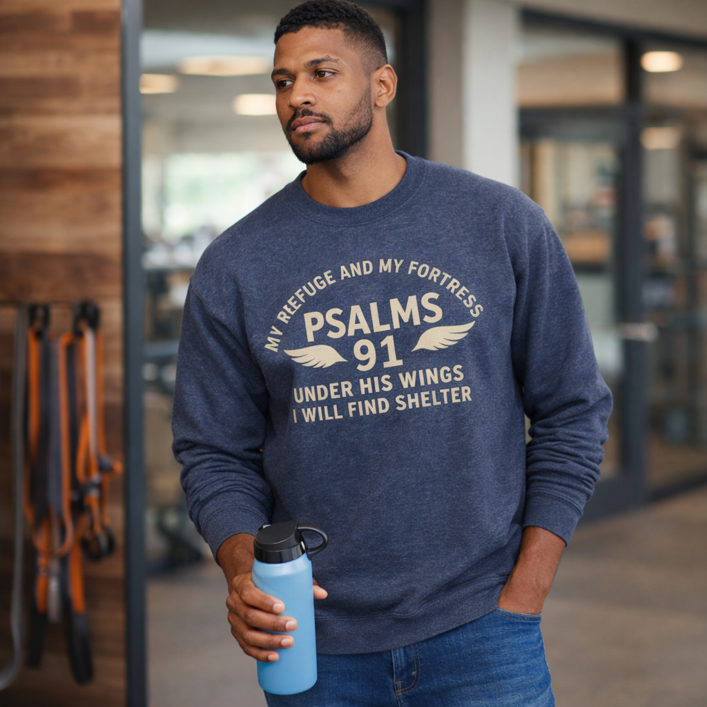 Under His Wings (Psalms 91) - Heather Navy