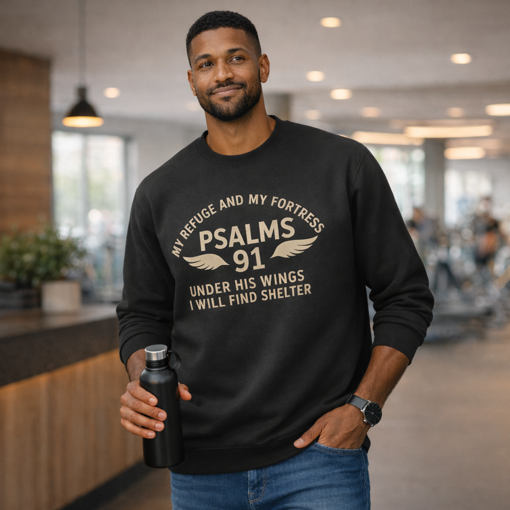 Under His Wings (Psalms 91) - Jet Black