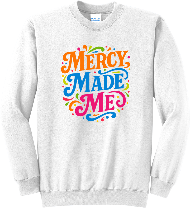 Mercy Made Me - White