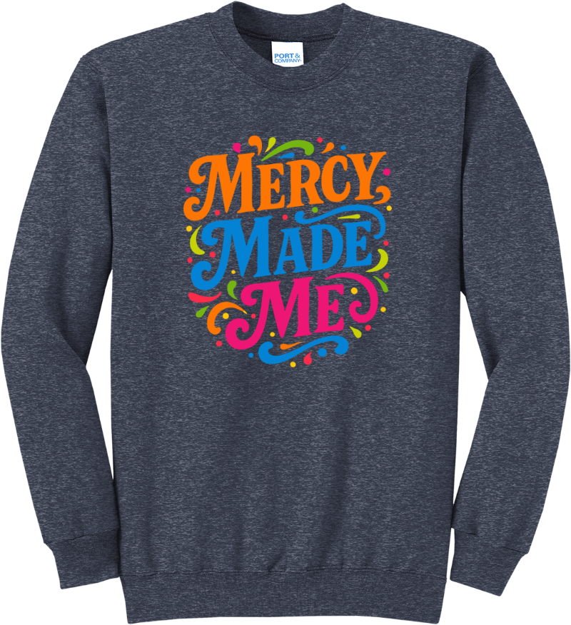 Mercy Made Me - Heather Navy