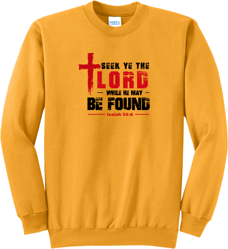 Seek the Lord Isaiah 55:6 - Gold