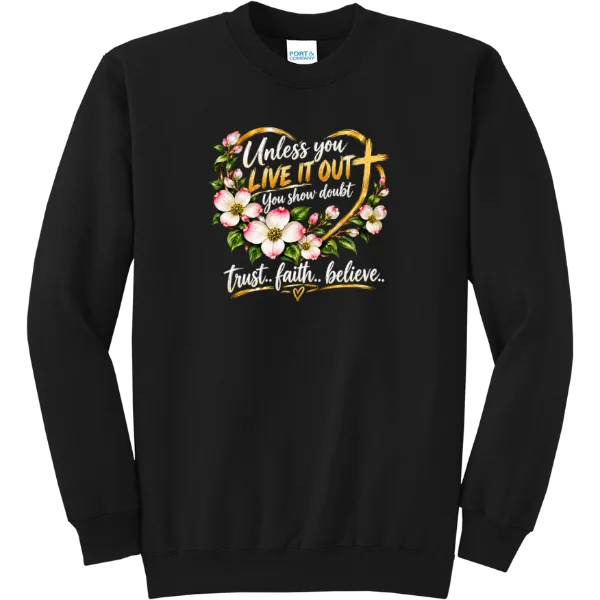 Live It Out Floral Faith