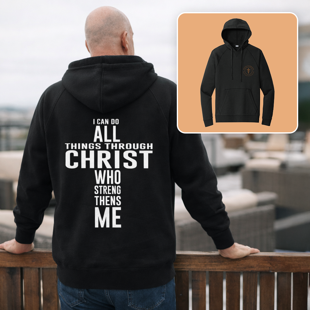Through Christ I Stand - Black