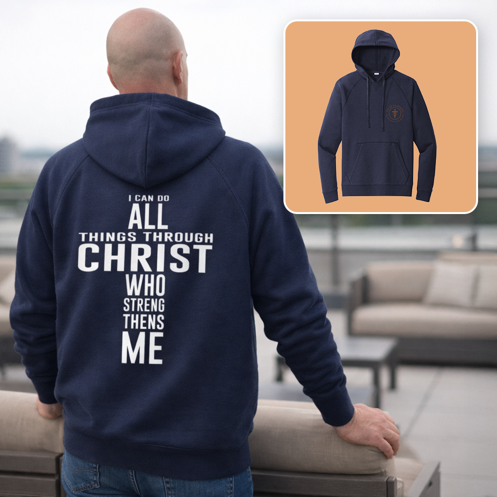 Through Christ I Stand - True Navy