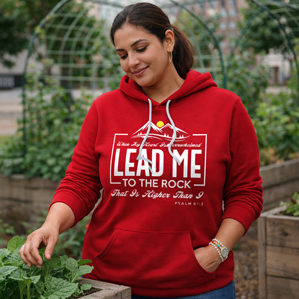 Lead Me to the Higher Rock - True Red