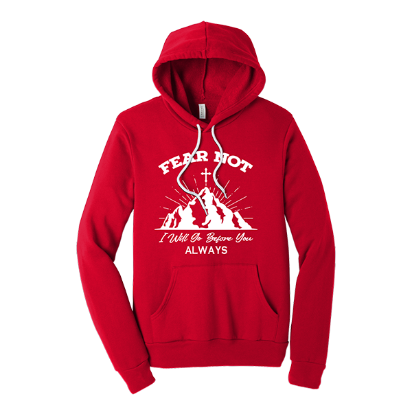 Fear Not I Go Before You - True Red