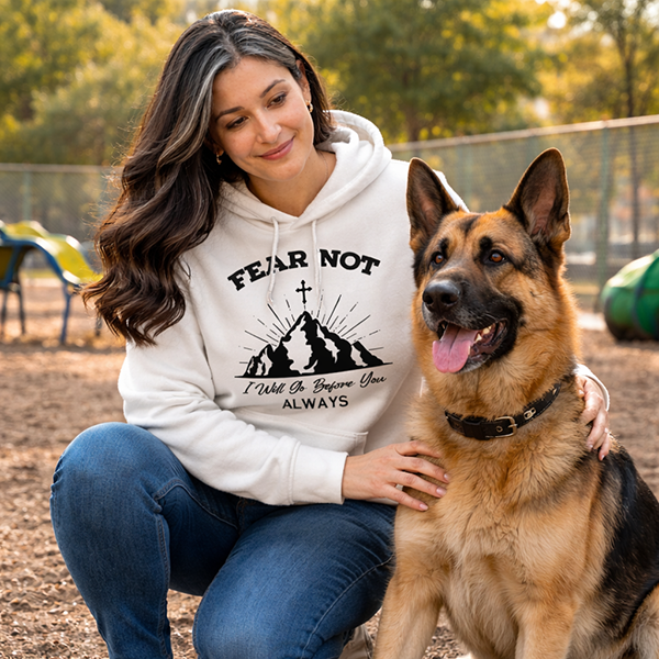 Fear Not I Go Before You - White