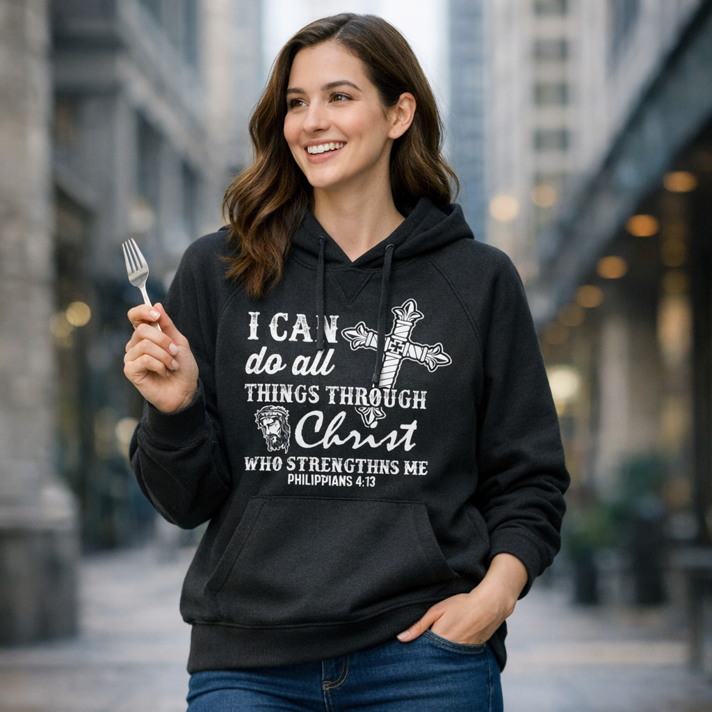 I Can Do All Things Through Christ - Black