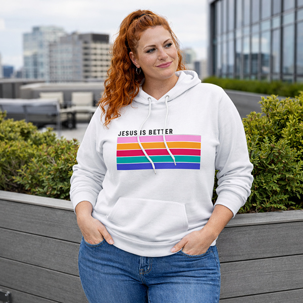 Jesus Is Better - White