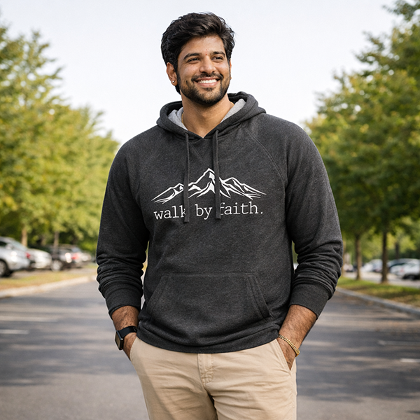 Walk By Faith - Graphite Heather