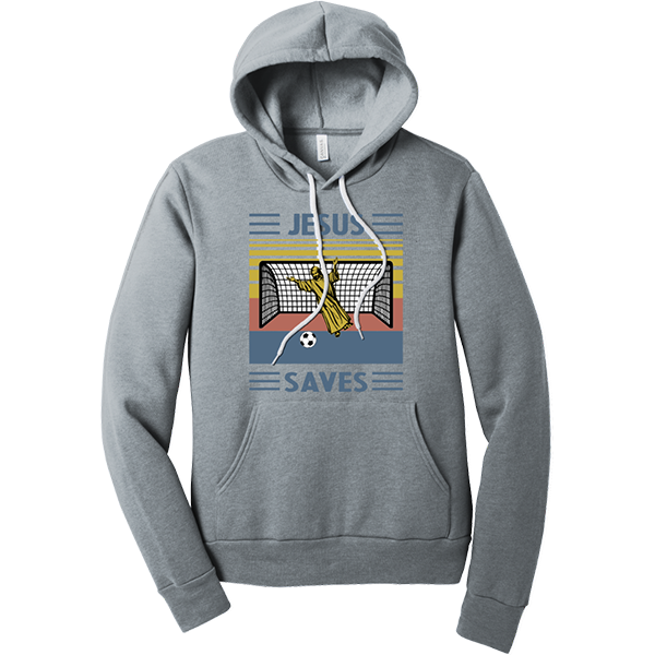 Jesus Saves - Athletic Heather