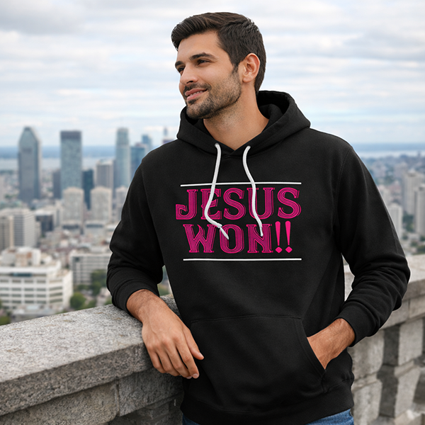 Jesus Won!! - Black