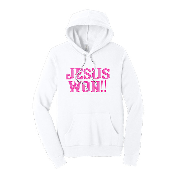 Jesus Won!! - White