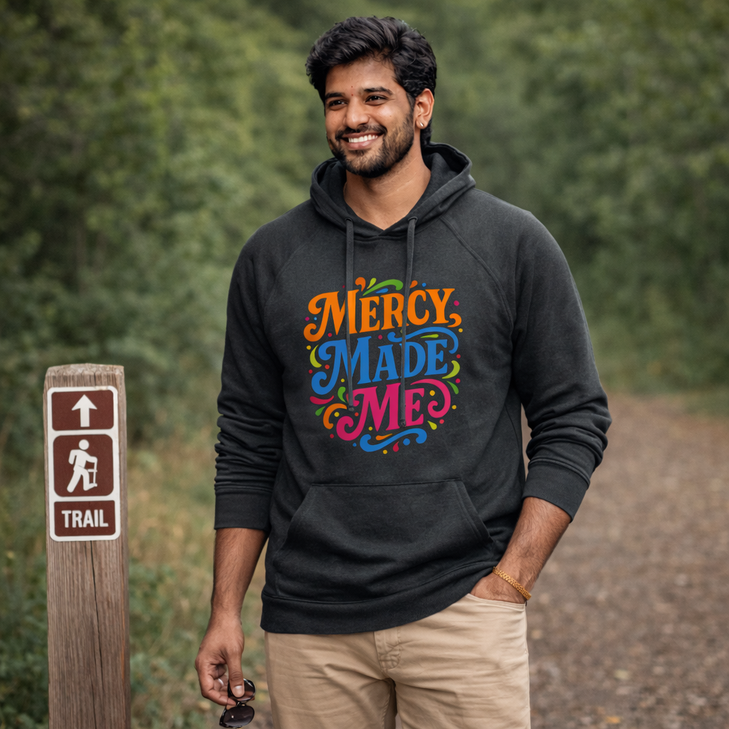 Mercy Made Me - Charcoal Grey