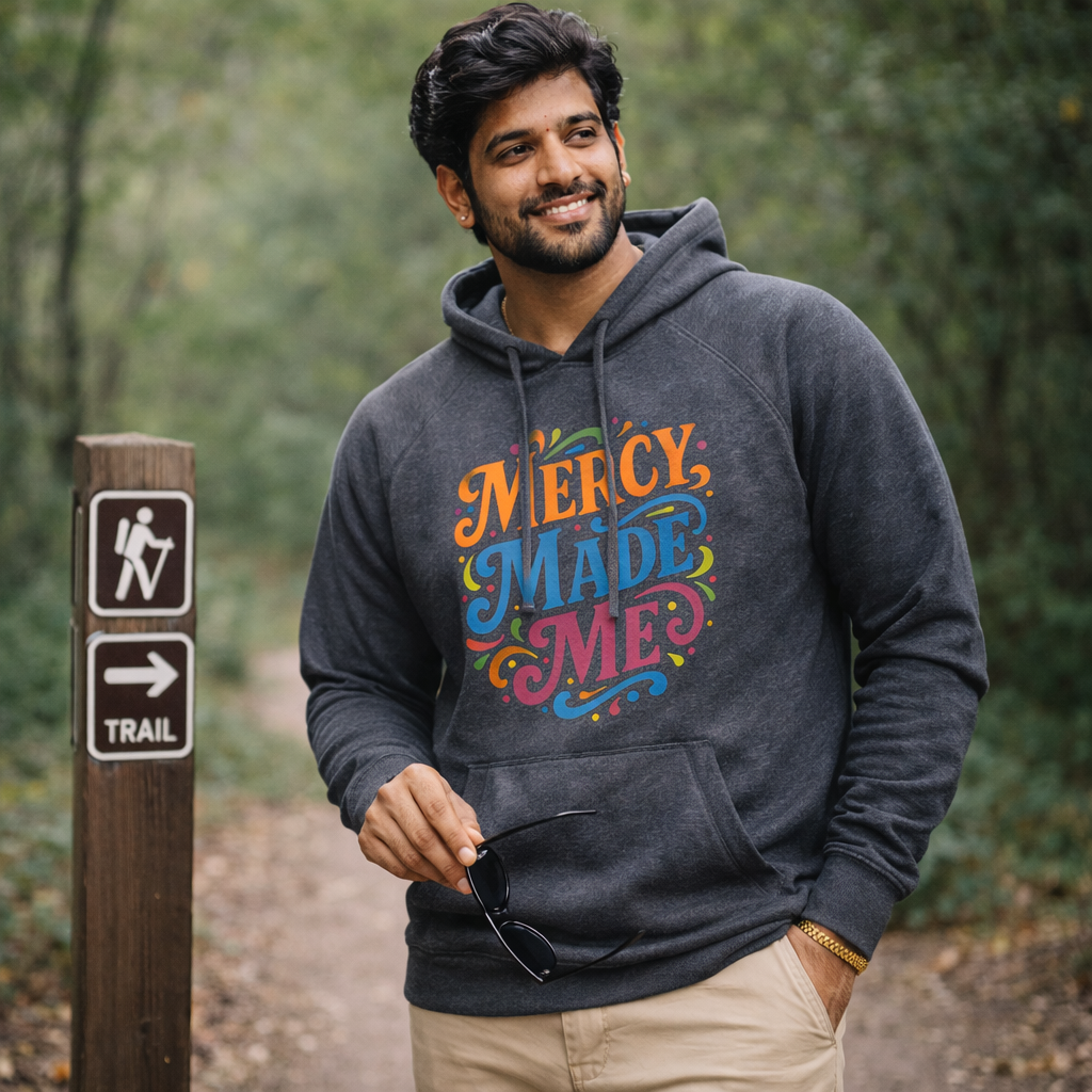 Mercy Made Me - Graphite Heather