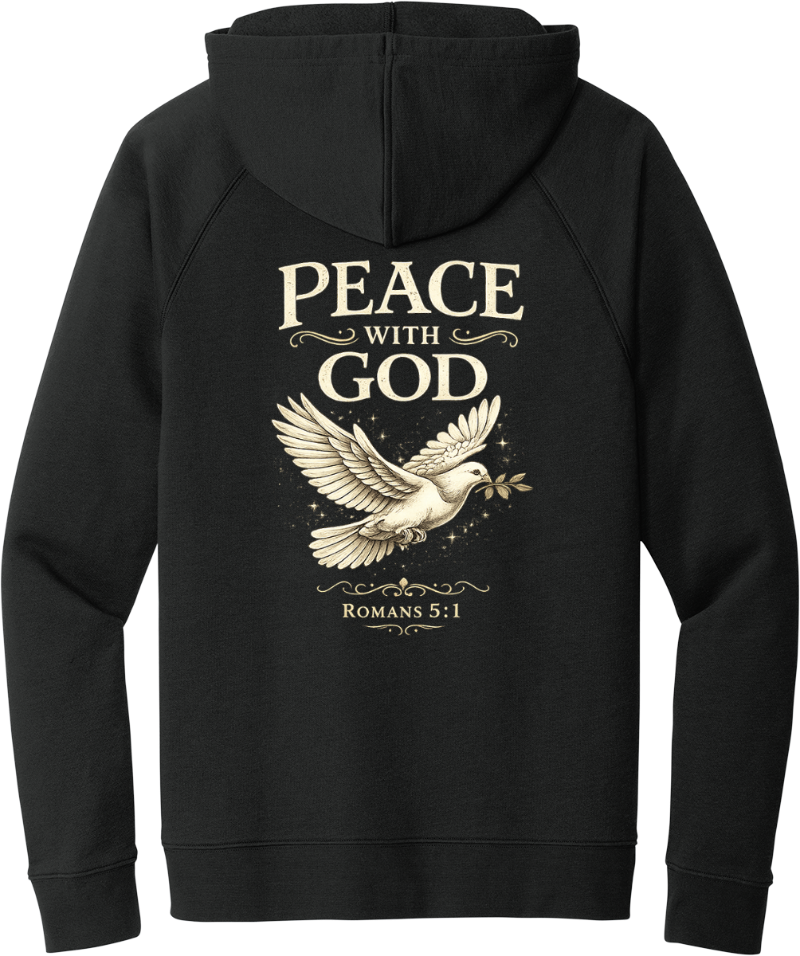 Peace With God Romans 5:1 - Black